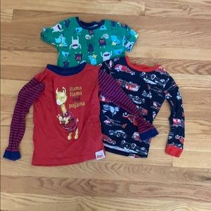 Snug fit pj bundle.